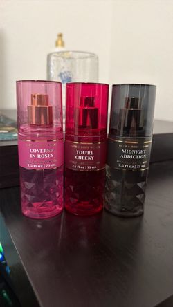 Bath and body works mini perfume set