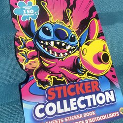 Disney Stitch Sticker Collection Book