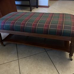 Foot stool cherry
