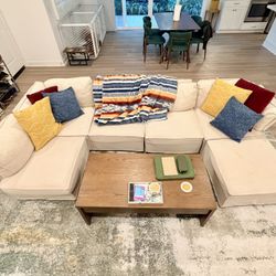 6 Piece Sectional Couch 