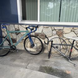 Fixed Gear Complete Bike And A Specialized Frame