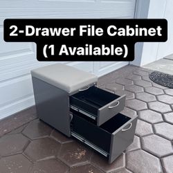 Office 2-Drawer File Cabinet With Keys (PickUp Available Today) 