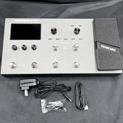 SONICAKE Matribox II Pro Guitar Bass Modeling IR Cabinets Expression Pedal FX
