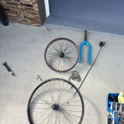 Mountain Bike Wheel And Bmx Wheel And Bmx Forks