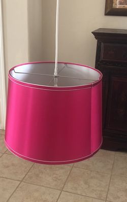 Fuschia Pink Pendant Lamp