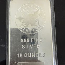10 ounce .999 fine silver