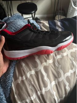 Air Jordan 11 Low “Bred” style shoes. Size 12