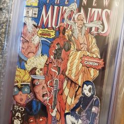 (Deadpool) The New Mutants #98 (1st Appearance of Deadpool)