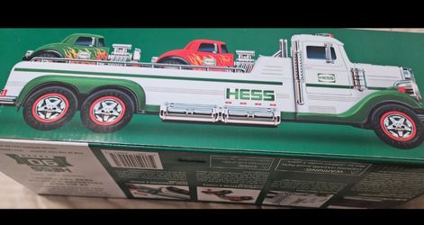 2022 Hess Toy Truck - Flatbed Truck with 2 Hot Rods (Unused / Open Box)Selling a collector-quality 2022 Hess