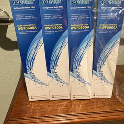 4 IcePure Refrigerator Water Filters