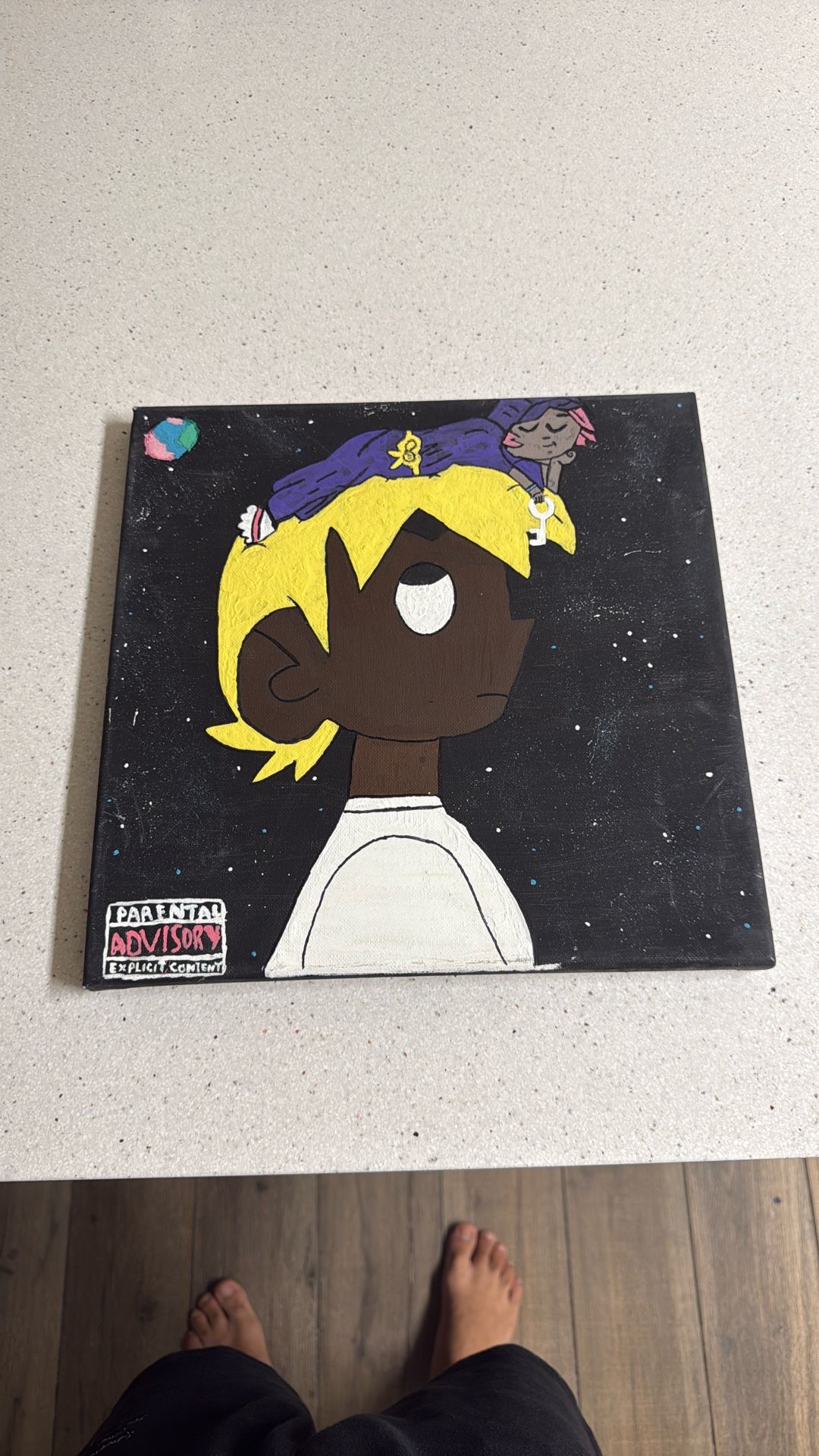 lil uzi painting