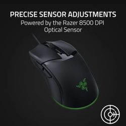 Razer Cobra Wired Gaming Mouse: 58g

Lightweight Design - Gen-3 Optical Switches

- Chroma RGB Lighting with Underglow

-Precise 8500 DPI Optical Sens