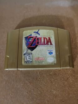 Zelda Ocarina of Time Gold Collectors
