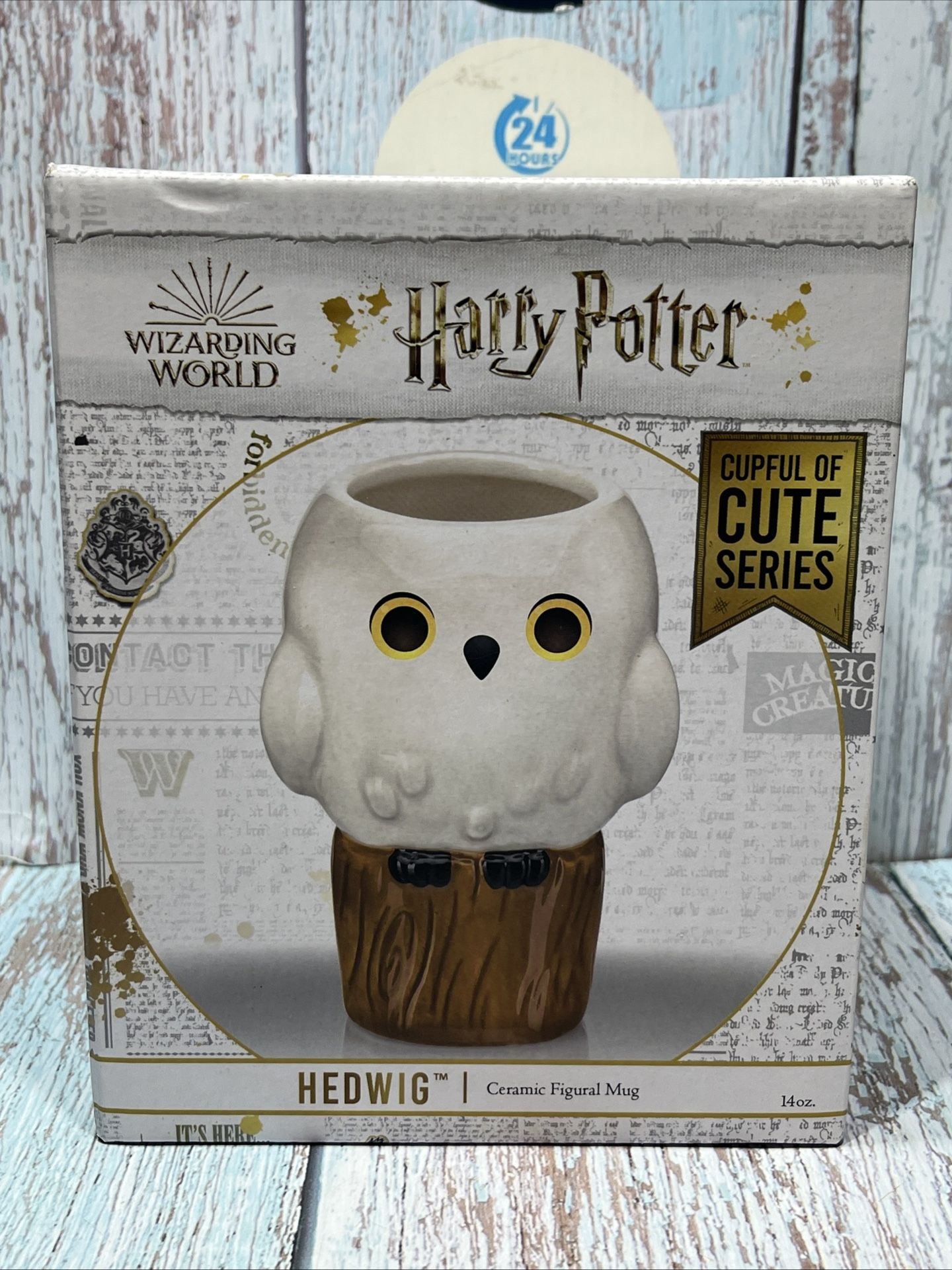 Cupful Of Cute Harry Potter Hedwig Ceramic Mug | Holds 14 Oz.NIB