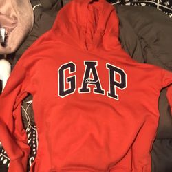Girls Red Gap Sweater
