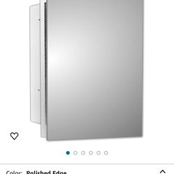 New Mirror Medicine Cabinet