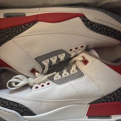 Ds Jordan 3 Fire Red Sz 11.5