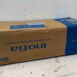 Inofia 4.5in Memory Foam Sleeper Sofa Mattress Queen $400 Retail