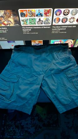 Men's Teal 2  UnionBay Cargo Shorts
