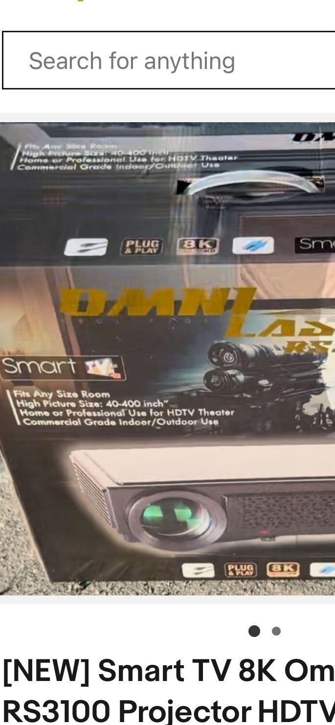 Omni Laser RS 3100/Screen