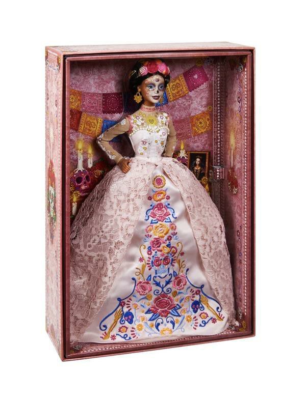 Barbie Dia De Los Muertos Doll figure Mexico Dress New day off the dead doll Girls toy collectible