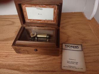 Music Box by Thorens. Plays "More".