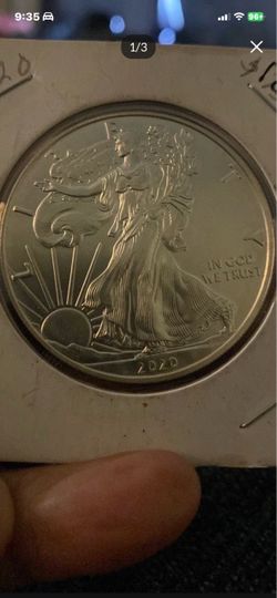2020 American Silver Eagle Fine Silver Dollar Coin .999 1 OZ