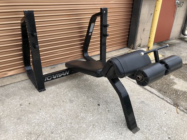 Icarian Commercial Decline Olympic Weight Bench For Sale In