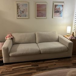*Free Delivery* Offwhite Cloud Couch Dupe Modern Sofa
