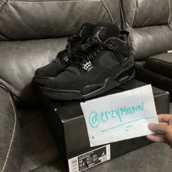 JORDAN RETRO 4 “BLACK CATS” 