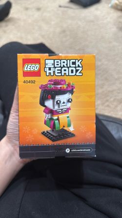 LEGO Day of the dead brick headz
