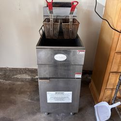 Double Basket Deep Fryer