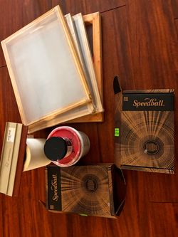 Screen print supplies