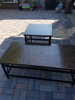 Two tables from Ashley furniture,good shape