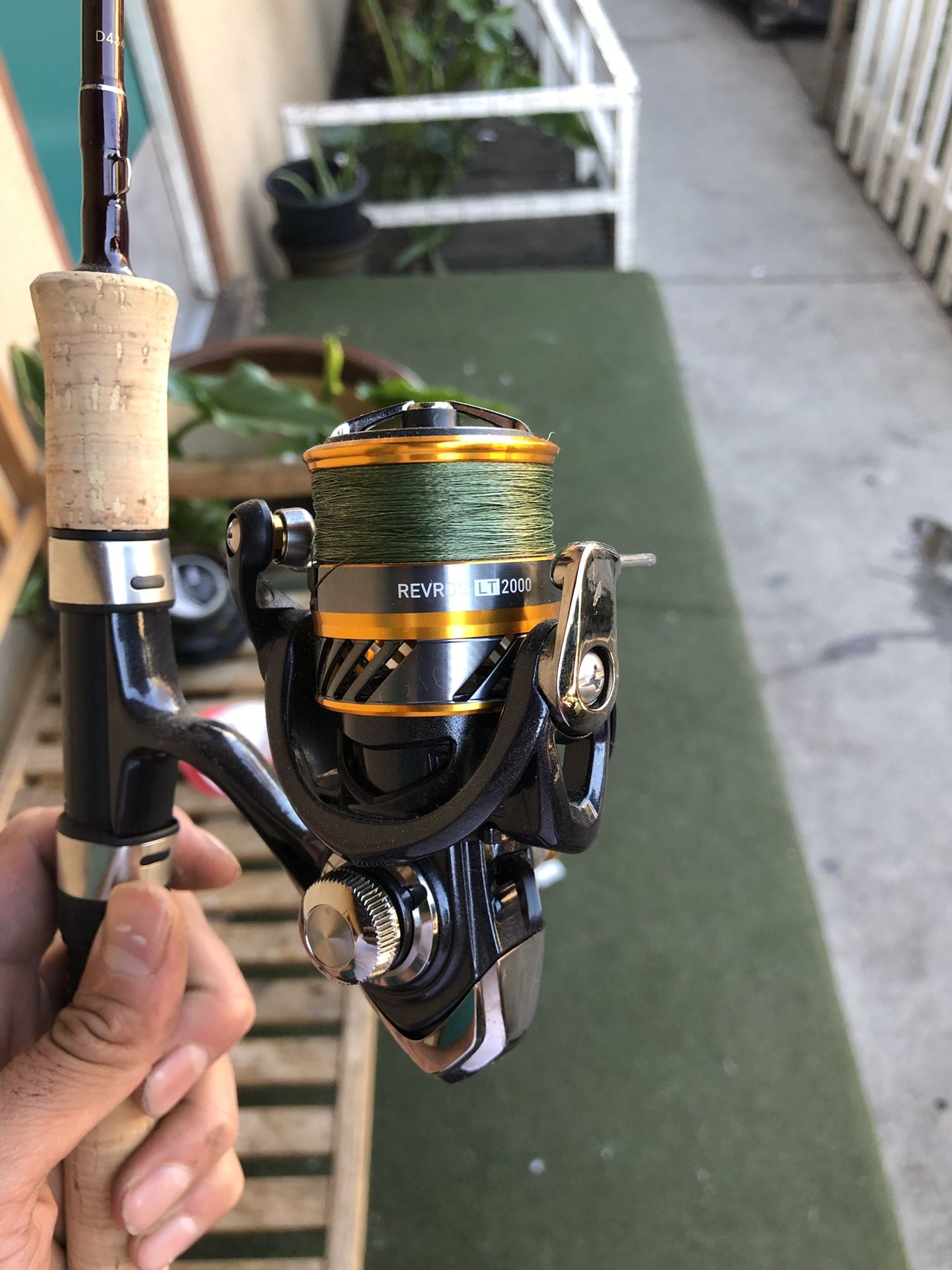 CELILO ultra light 6’6” rod paired with Revro lt2000