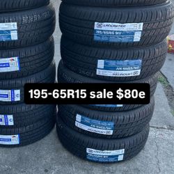 195-65R15 Brand New Tire 80e Install 