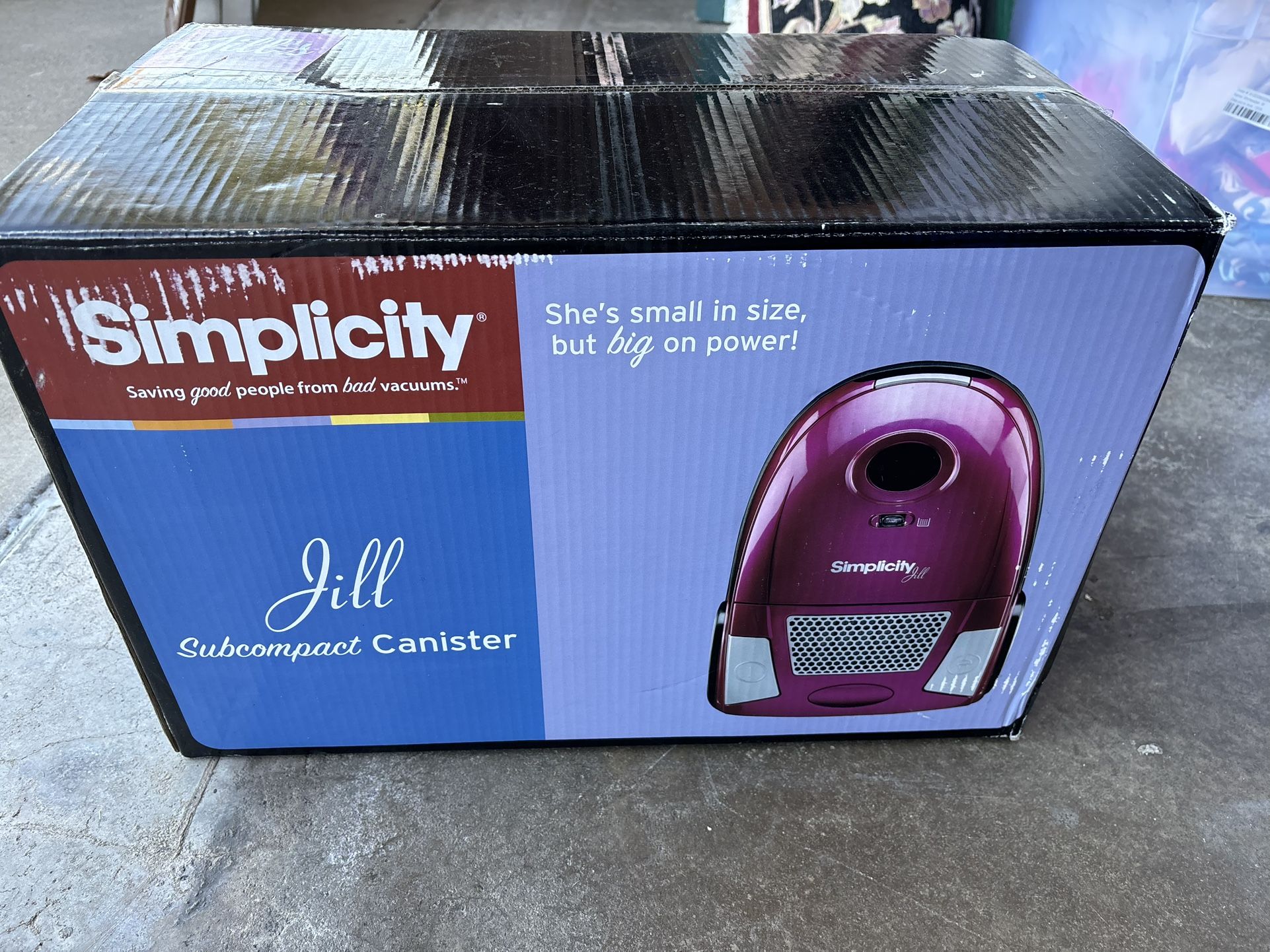 Simplicity Jill Vacuum