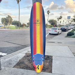 8’ Wavestorm / Gerry Lopez Beginner Surfboard w/ fins and leash included