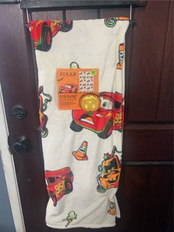 Lightning McQueen Halloween Blanket