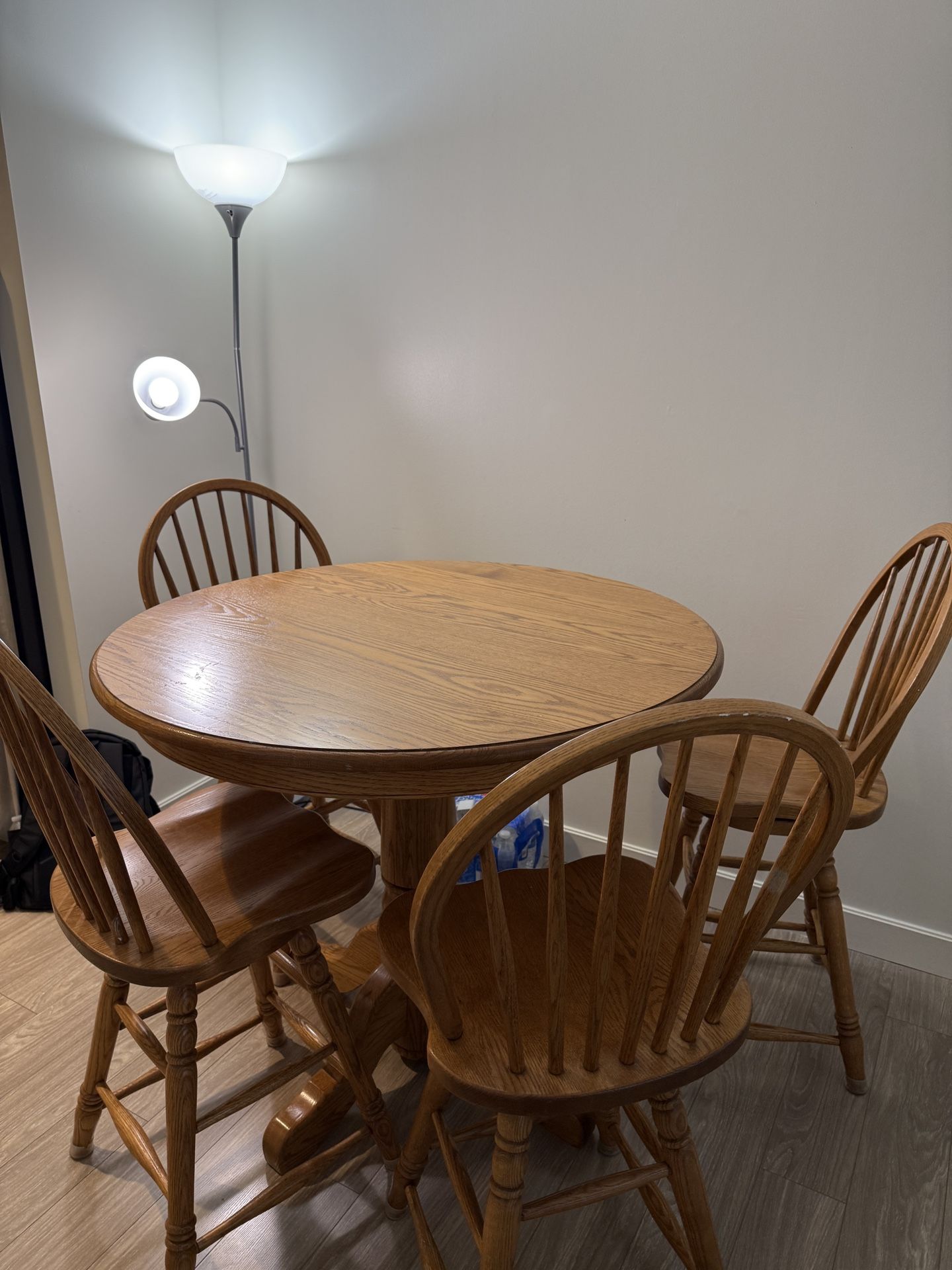 Solid Wood Dining Table Set 