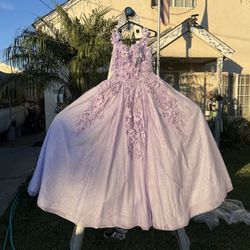 Quinceanera Sweet 16 Gown And  Petti Coat