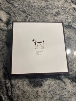 Coach Leather dog leach