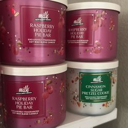 Milk, Bath & Body Works Candles 
