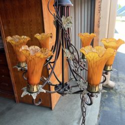 Mid Century Hanging Lamp