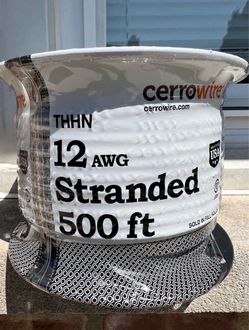 Cerrowire 12 AWG THHN Stranded Wire 500 ft