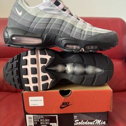 2022 NIKE AIR MAX 95 OG SZ10.5 PINK FOAM GUNSMOKE neon Jordan Infrared Levis  6 Sample Retro 97  Fragment Solefly Off White 2 1 FOAMPOSITE 