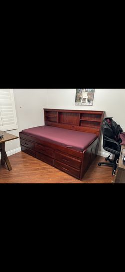 Wooden Twin Bed From Vietnam High quality Wood