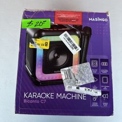 KARAOKE MACHINE Bicanto C7