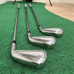 9/10 Titleist T100 3, 4, 5 Iron X100 True Temper Tour Issue