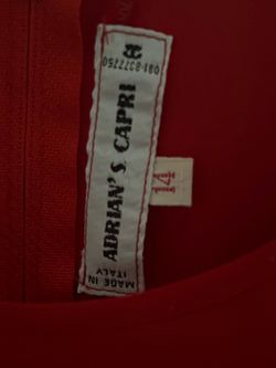 Vintage Red Cocktail Dress